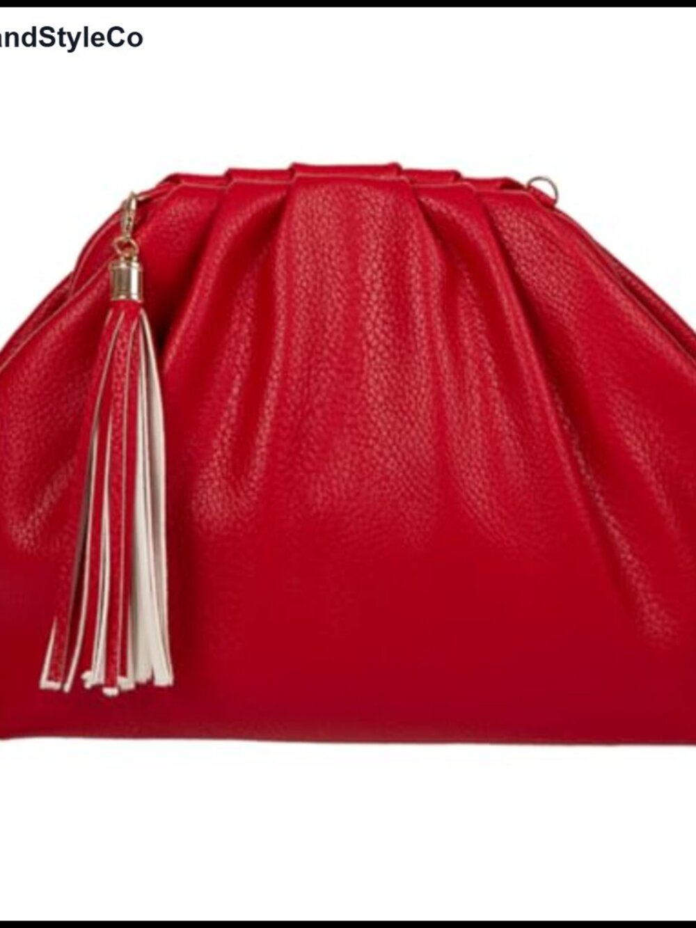 Dumpling Clutch Crossbody Handbag Soft Shoulder Bag Evening Wedding